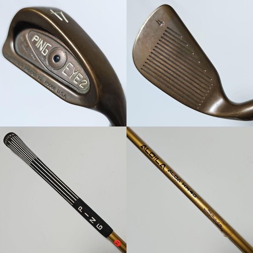 [PING] EYE2 Beryllium Copper Iron Set 11pcs 2-3-4-5-6-7-8-9+P+L+S ALDILA HM-40 R - Picture 10 of 24