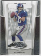 2007 Leaf Certified Materials #7 Eli Manning New York Giants OIe Miss