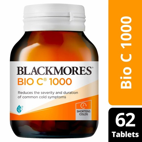 Blackmores Bio C 1000 62 Tablets Vitamin C Immune System Health Colds Relief - Picture 4 of 4