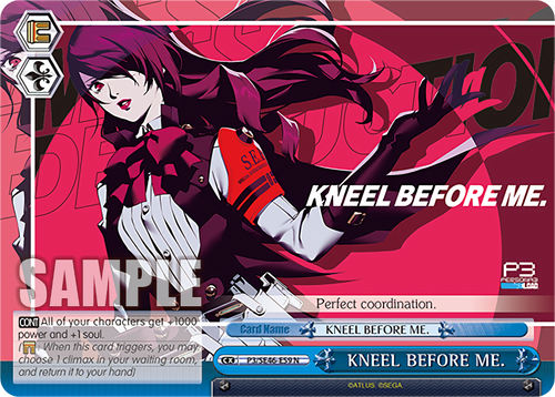 Weiss Schwarz: Persona 3 reload Premium Booster - Normal Cards - 1st Edition - Picture 60 of 61
