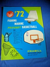 Vintage 1972 Frabill Catalog Fishing, Marine, Basket Ball More! (Free Shipping!)