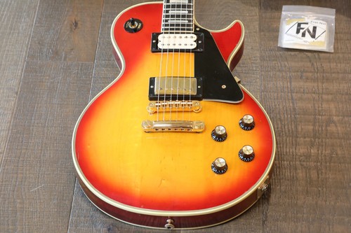 Vintage! 1974 Gibson 20th Anniversary Les Paul Custom Cherry Sunburst + Case - Picture 2 of 21