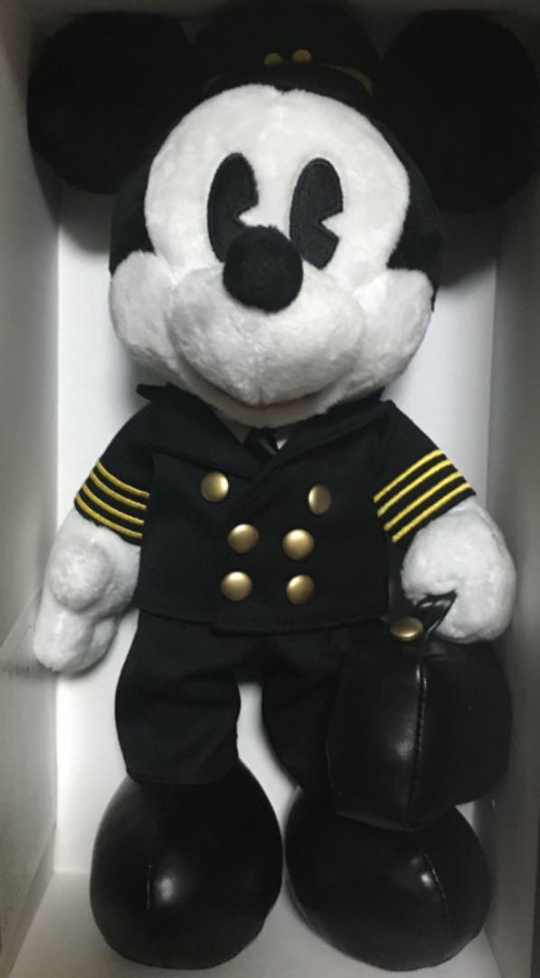 JAL.JCBミッキーマウス パイロット姿 非売品