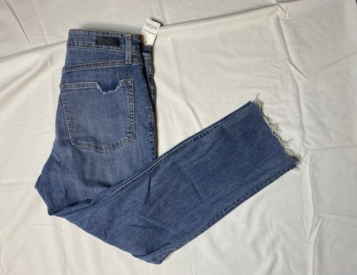 Abercrombie Zoe High Rise Distressed Ankle Straight Jeans Women’s Size 30 - Picture 8 of 9