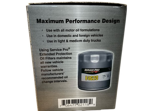 SERVICE PRO E4620 Synthetic Extended Protection Oil Filter - Picture 4 of 6