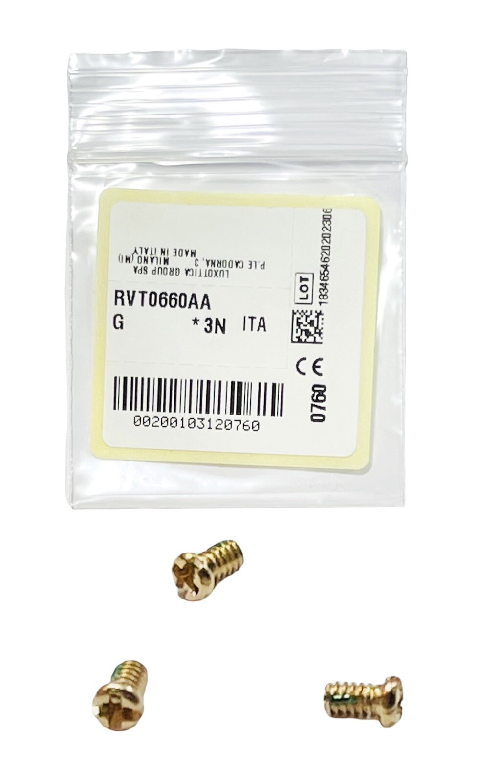 Ray Ban RB3674M Scuderia Ferrari Golden Replacement Hold Lenses Ring Screws