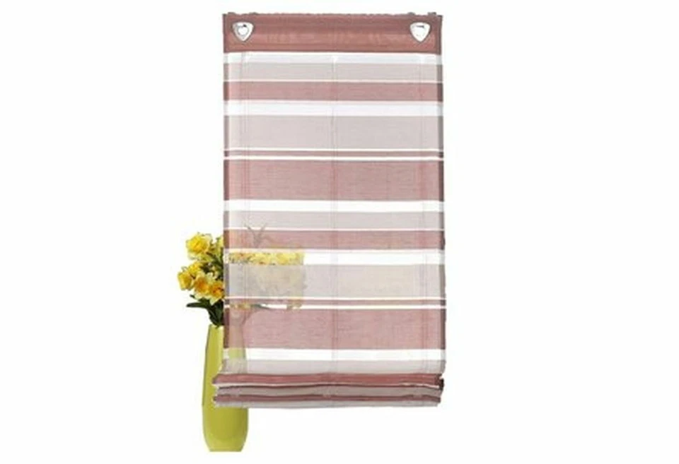 Raffrollo, Farbe schoko, 1 Stück, Home Wohnideen, -814075- Einfache Montage mi - Bild 2 von 2