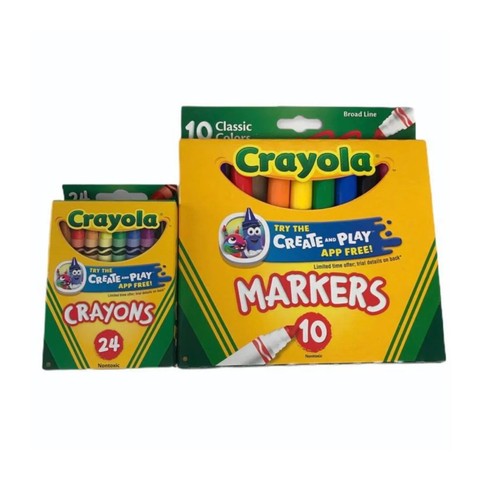 Elementary Back to School Supply Kit – Folders, Crayons, Pencils, Scissors - Picture 111 of 230