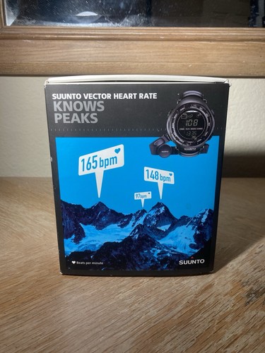 Suunto Vector HR Made In Finland Black with Belt, New Battery - Picture 13 of 18