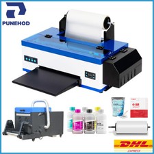 PUNEHOD A3 L1800 DTF Printer for Dark/White Garment Transfer Printing w/Shaker