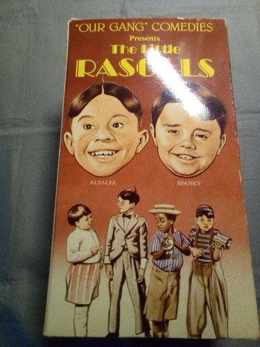 The Little Rascals 3 VHS Tape Box Set 1989 Alfalfa Our Gang Comedies