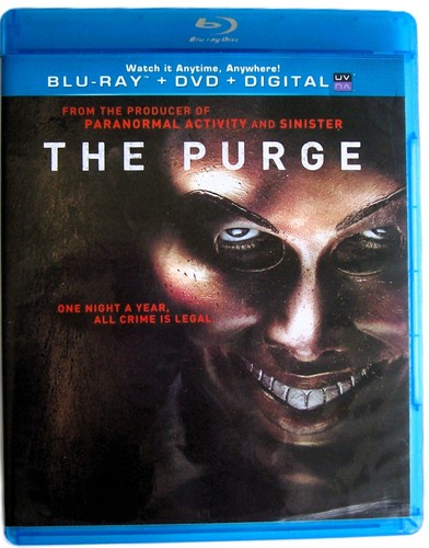 The Purge: A Family's Fight For Survival (Blu-ray / DVD Combo, 2013) Ethan Hawke - Picture 1 of 2