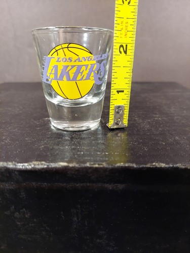 Los Angeles Lakers Shot Glass transparente 2 oz NBA - Imagen 2 de 8