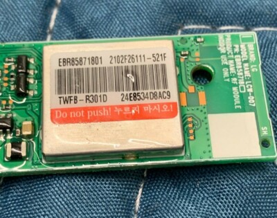 EBR85871801 LG Control Board