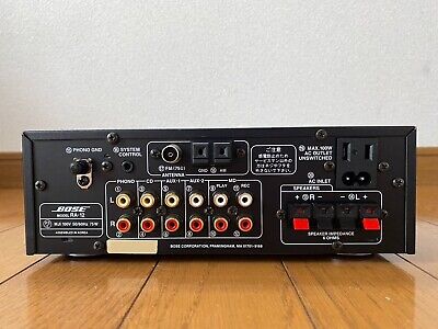 BOSE RA-12 AV Amplifier American Sound System Stereo Receiver Tested w/ Power