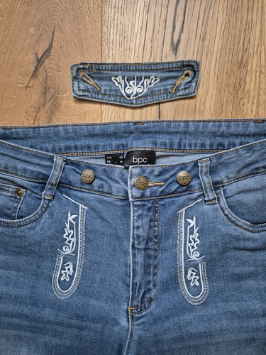 Tolle Damen Jeans Hose bpc Gr.42 Trachtenhose Top Zustand - Bild 8 von 10