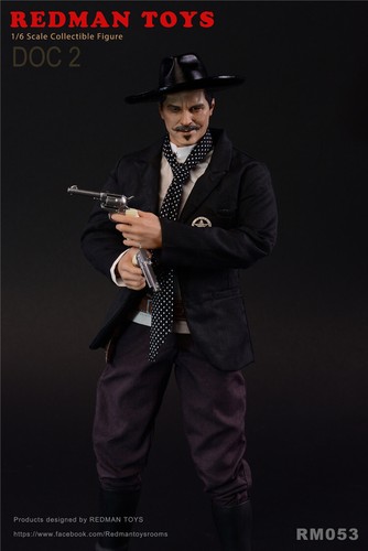 1/6 REDMAN TOYS Actionfigur Sammler 12 Zoll Tombstone Doc Cowboy RM052 053 054 - Bild 27 von 29