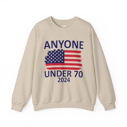 Jeder unter 70 Rundhals Pullover | Lustige Entscheidung 2024 Viral Pullover | 4 Farben - Bild 19 von 41