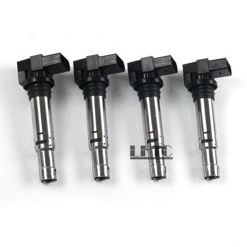 4x Ignition Coils Spark Plug Genuine For VW Audi Skoda Seat 1.4TSI 1.6FSI - Picture 2 of 5