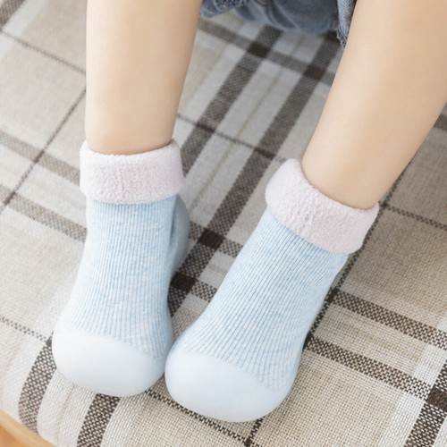 Für Kinder Baby Mädchen Junge Kleinkind Anti-Rutsch Hausschuhe Socke niedliche Cartoon Schuhe drinnen - Bild 12 von 19