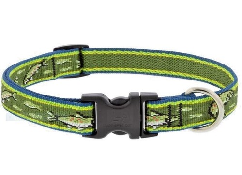 Collar o correa para perro Lupine Lifetime edición limitada - 3/4" - trucha - brookies - Imagen 4 de 7
