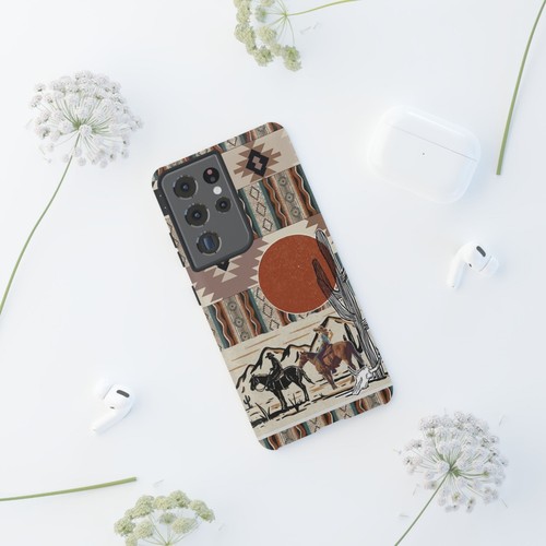 Cowboy Phone Case, Western Outdoor Style, Gift for Ranch Lovers, Desert Vibe - Picture 261 of 275