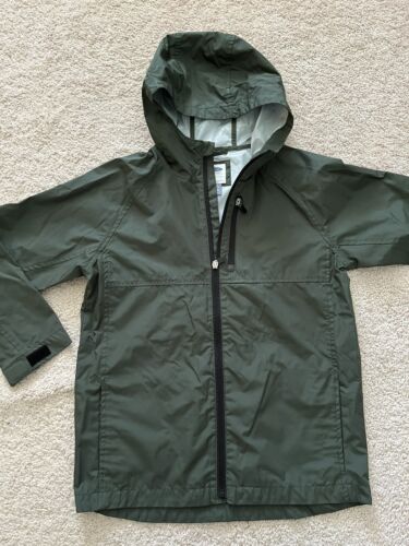 Neu ohne Etikett Old Navy Jungen grün leichter Anorak Jacke mit Kapuze - Large 10/12