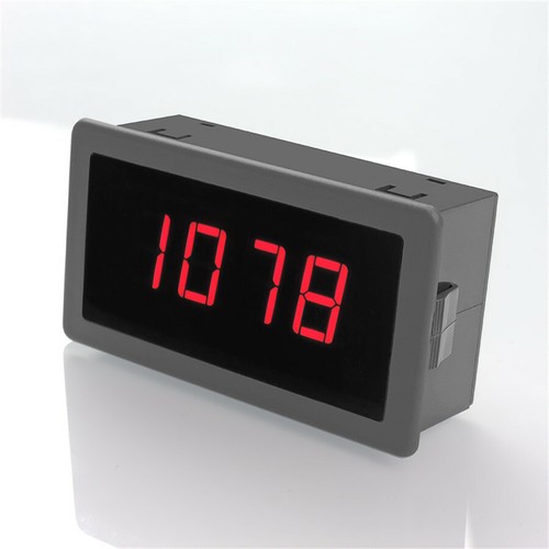 Tachimetro LED Rosso Auto 4 Motore Digitale RPM Misuratore Velocità Misuratore 0-9999 - Foto 3 di 11