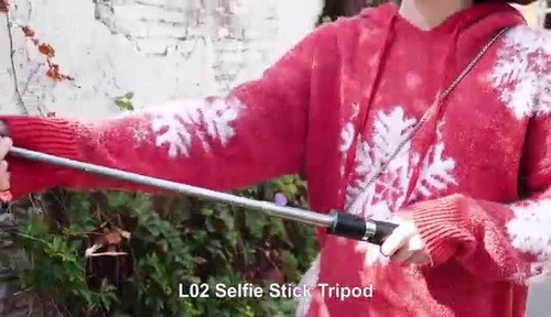 360°Extendable Selfie Stick Desktop StandBluetooth 4.0 Remote Selfie PhoneTripod - Video 1 of 1
