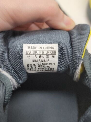 Adidas Mens Adi5 X Ite V23832 Gray Running Shoes Sneakers Size 12 - Picture 9 of 24