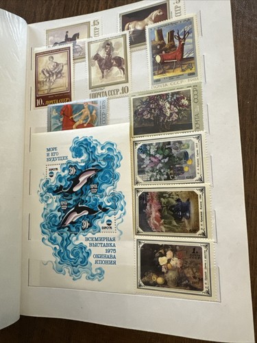 Soviet Era Collectors Stamp Album, Rare to Find, 200+ Pieces - Picture 11 of 22