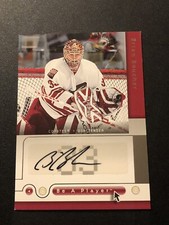 2005-06 Upper Deck Be a Player SP Signatures Brian Boucher #BN Auto