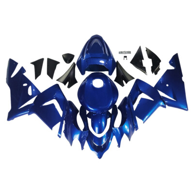 ABS ブルーブラックフェアリング Kawasaki 04 05 Ninja ZX10R
