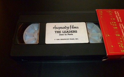 "THE LEADERS: JAZZ IN PARIS 1988" VHS 1990 Rhapsody Blythe/Bowie/McBee/Lightsey - Picture 5 of 5