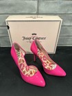 Juicy Couture Women's Stiletto Heels Khrystal Pink Patent Faux Leather Size 7 M  — photo 2