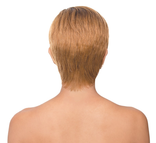 IT'S A WIG 100% HUMAN HAIR HH MON AMI SHORT STRAIGHT HAIR CUTE STYLE - Picture 7 of 8