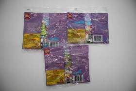 LEGO Friends # 30204 WISHING FOUNTAIN Stephanie New x2 + 30396 x1