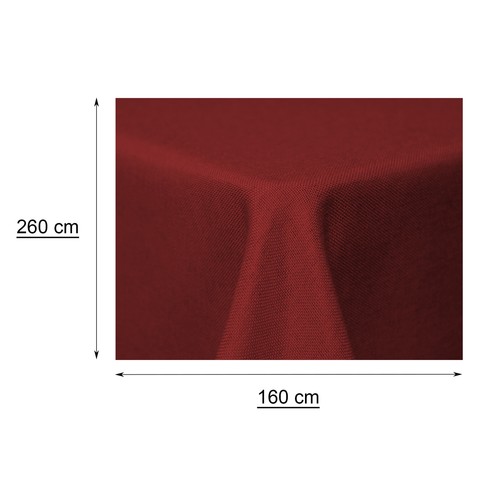 Mantel angular aspecto de lino efecto loto mantel repelente al agua tamaño grande - Imagen 86 de 94