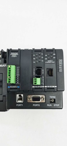 Automation Direct D0-06DR PLC Processor w/ F0-04AD-2, F0-CP128, H0-ECOM - Picture 4 of 5