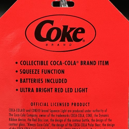 Coca-Cola Crown Keychain (LED Light Not Working) Coke - Picture 10 of 13