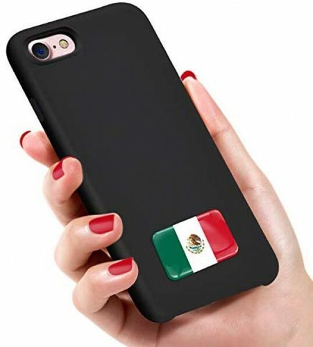 2 x Pegatina Bandera Mexicana 3D Bandera de México Adhesiva Cúpula Calcomanía Emblema MX - Imagen 5 de 6