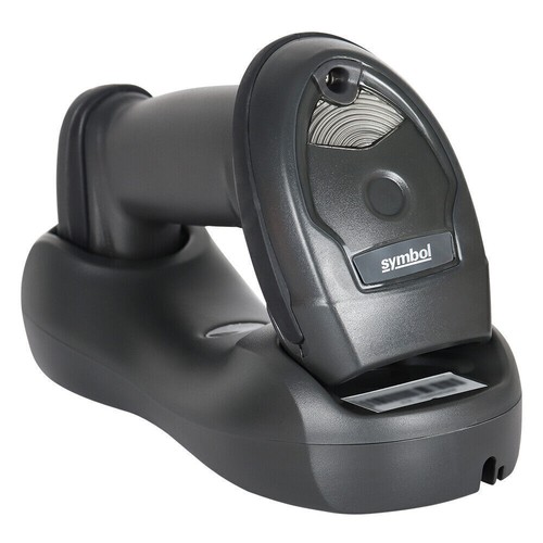 Zebra LI4278-SR20007WR 1D Wireless Bluetooth Handheld Barcode Scanner W/ Cradle - Picture 2 of 12
