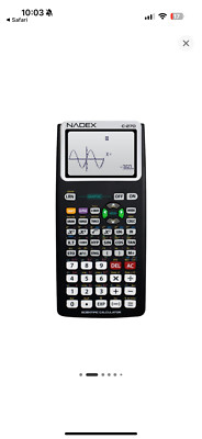 Nadex C270 Scientific Calculator with Black And White Graph Functions New In Box