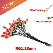 SMA Female to uFL Pigtail IPEX RF Cable for WIFI Antenna 5Pcs