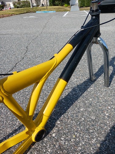 Haro Group 1 SR 2.0 Bmx 24" Cruiser Bike rare vhtf Yellow Black Model TT22" Alum - Picture 7 of 21