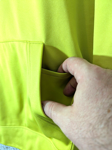Sudadera con Capucha Aeropostale Popover Para Hombre Talla Grande Amarillo Activo - Imagen 5 de 10