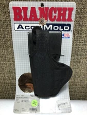 Bianchi AccuMold Defender Holster 7120 LH Blk Size 11D H&K 9mm .40 S&W .357 SIG
