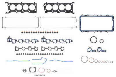Gasket Set-Base, GAS, SOHC, FI, Natural, 16V, Sedan Ajusa 50489400