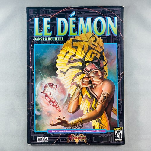 Shadowrun 2eme Edition Le Demon Dans La Bouteille Aventure FASA Descartes VG - Picture 1 of 6