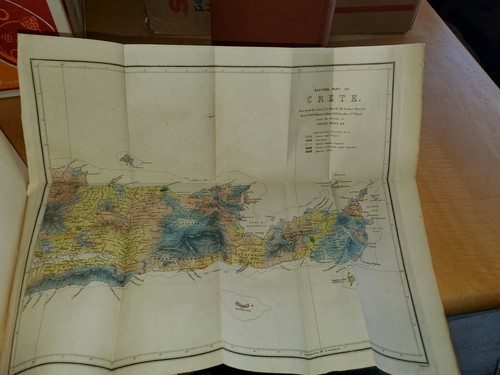 Travels and Researches in Crete, 1865, 1st edition, 2 vols, Captain T. A. Spratt - Imagen 4 de 12